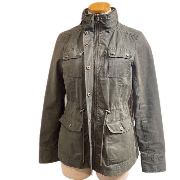 Be Boundless Dark Olive Green Jacket Size Medium - Picture 4 of 13